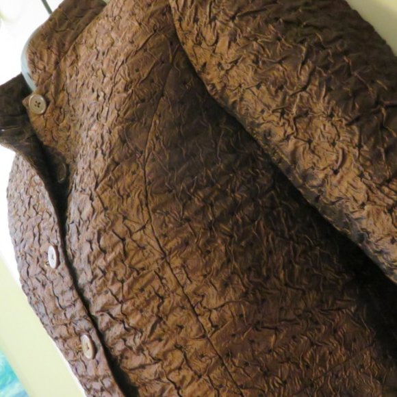 Coldwater Creek Petite Small Dress Jacket / Brown - Picture 2 of 5